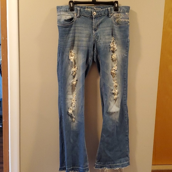 flare leg jeans women